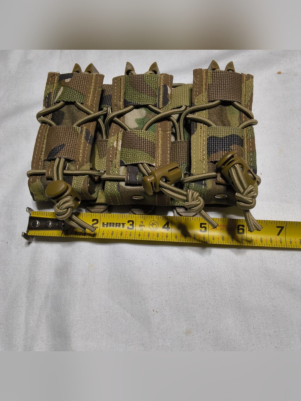 Tactical Triple Magazine Placard/Pouch New - Picture 6 of 7